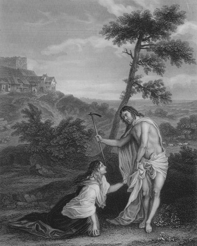 Aparición de Cristo después de su Resurrección de Tiziano Vecelli